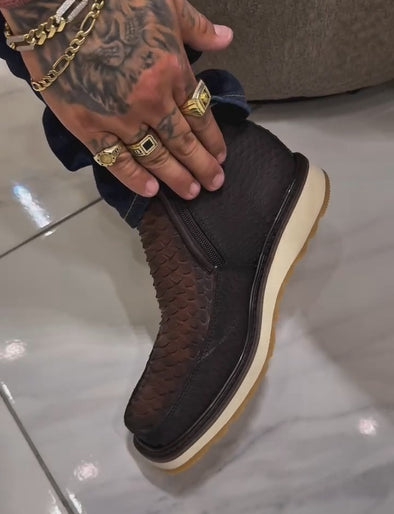 Original Handmade Python Cowboy Boots