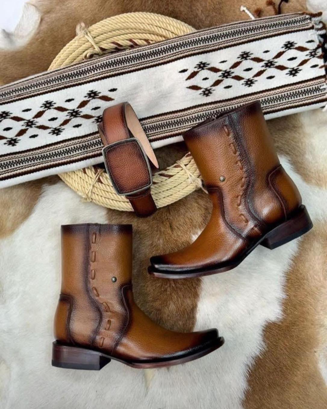 Handmade Vintage Ranch Cowboy Boots(Buy 2 Free Shipping✔️)