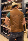 Handmade Western Cowhide Vest