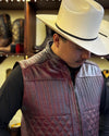 Western Cowboy Vintage Cowhide Vest