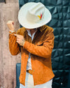 Western Cowboy Suede Jacket