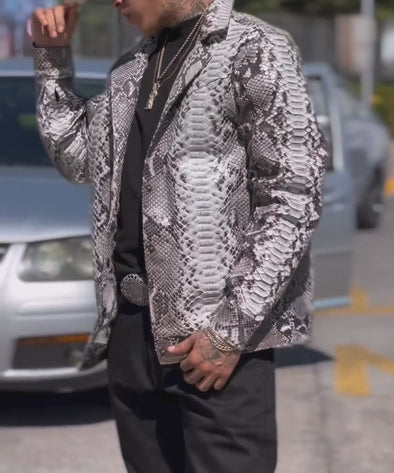 Handmade Vintage Python Jacket