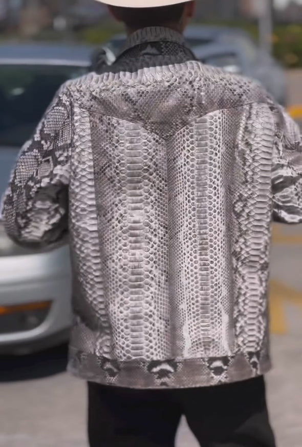 Handmade Vintage Python Jacket