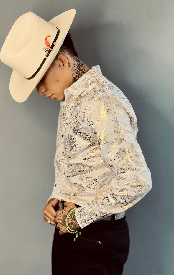 Hand Embroidered Shirt