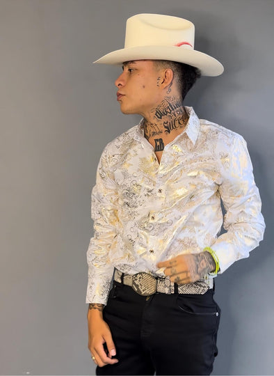 Hand Embroidered Shirt