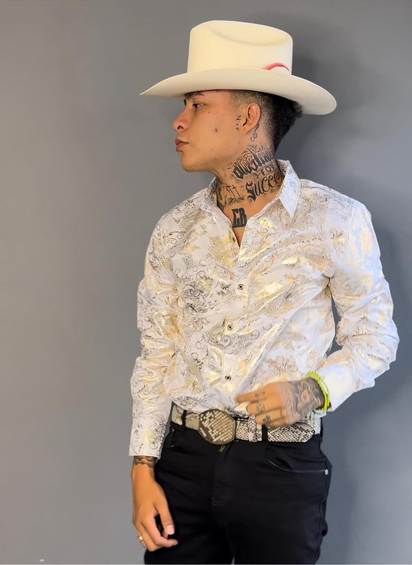 Hand Embroidered Shirt