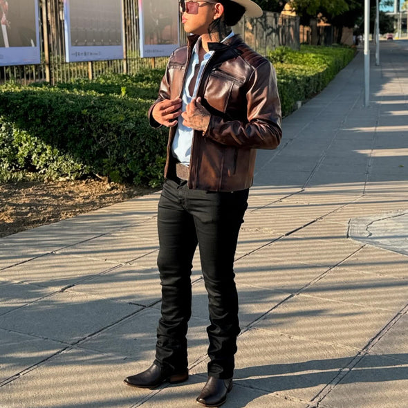 Tobacco Vintage Cowhide Jacket