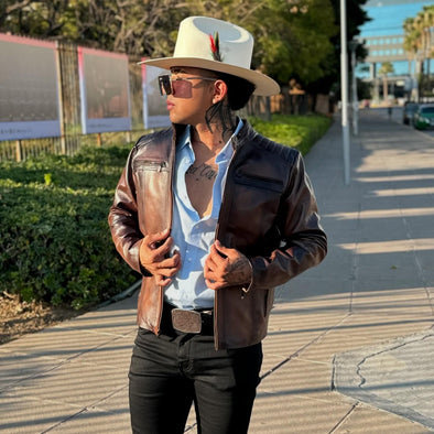 Tobacco Vintage Cowhide Jacket