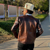 Tobacco Vintage Cowhide Jacket