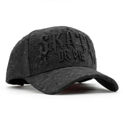 Skull Embroidered Cap