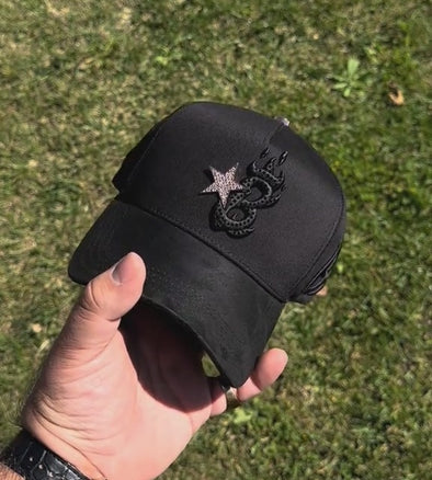 Flame Embroidered Hat