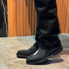 Italian Carved Ranch Cowboy Boots