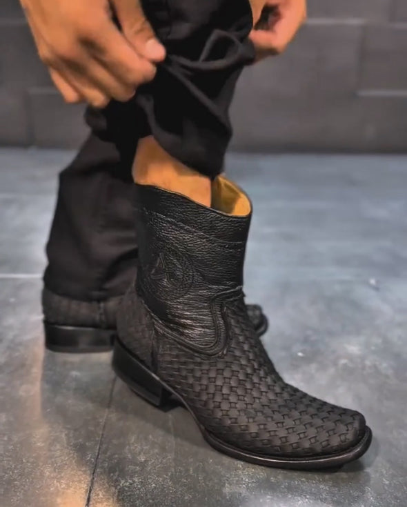 Italian Cowhide Western Boots