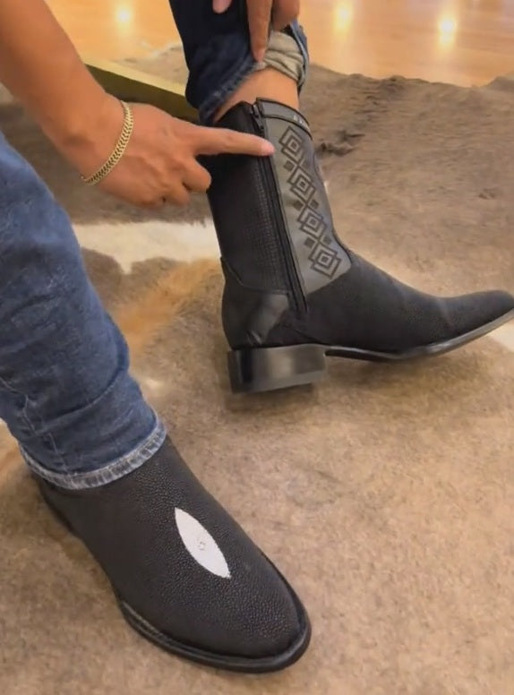 Vintage Ranch Cowboy Boots