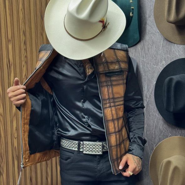 Handmade Vintage Cowhide Vest
