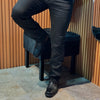 Italian Crocodile Ranch Cowboy Boots