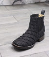 Vintage Handmade Cowhide Ankle Boots