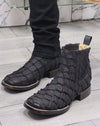 Vintage Handmade Cowhide Ankle Boots