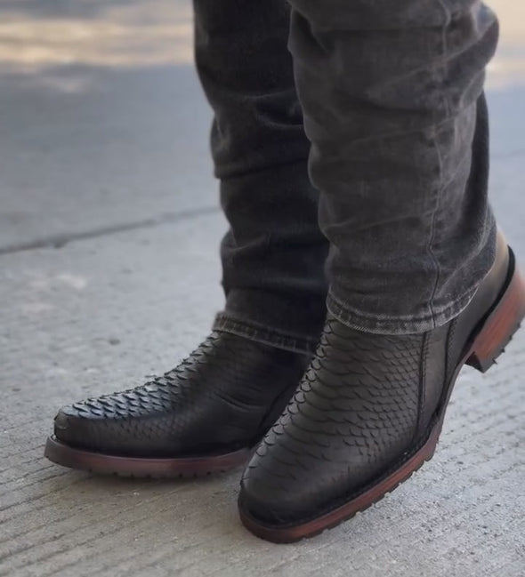 Western Python Ranch Boots