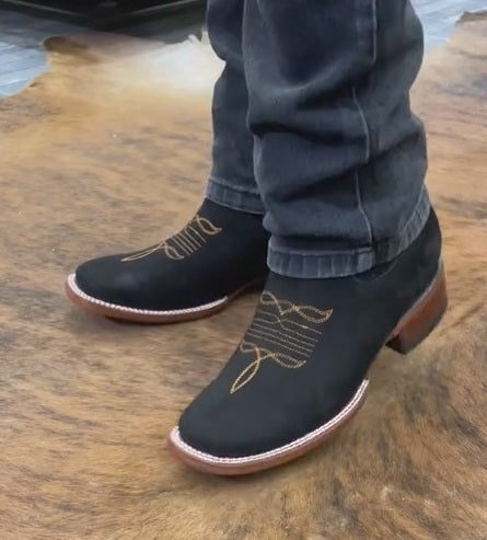 Hand-embroidered N1 Cowboy Boots