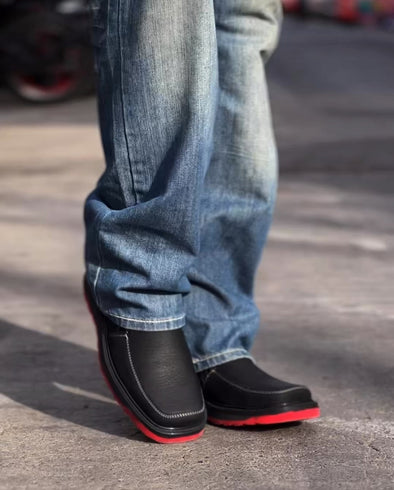 Western Cowboy Cowhide Ankle Boots