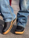 Western Cowboy Cowhide Ankle Boots