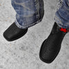 Matte Black Pythons Boots