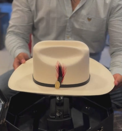 Western Cowboy Feather Hat