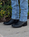 Italian Python Skin Ranch Cowboy Boots