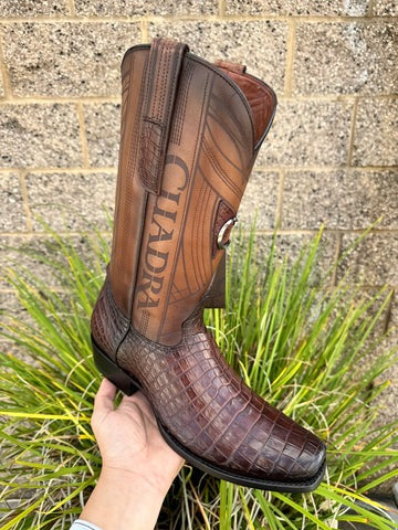 Handcrafted Crocodile Leather Ranch Cowboy Boots(Buy 2 Free Shipping✔️)