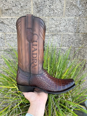 Handcrafted Crocodile Leather Ranch Cowboy Boots(Buy 2 Free Shipping✔️)