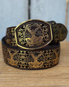 Hand-carved Goddess Statue Belt