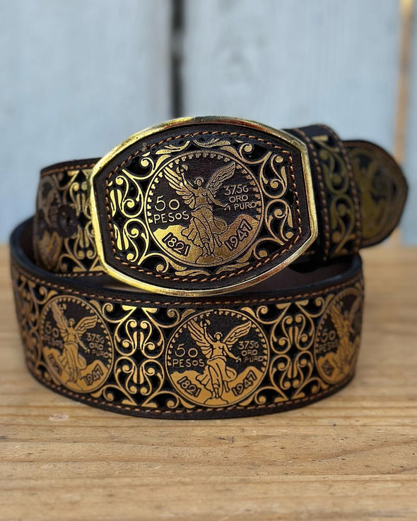 Hand-carved Goddess Statue Belt