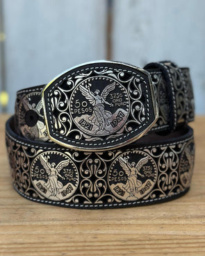 Hand-carved Goddess Statue Belt