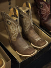 Hand-embroidered Cowhide Ranch Boots