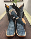 Vintage Crocodile Neck Ranch Cowboy Boots