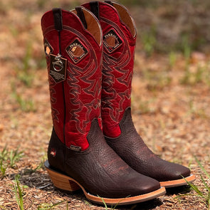Handcrafted Vintage Western Ranch Cowboy Boots