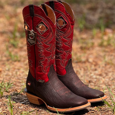 Handcrafted Vintage Western Ranch Cowboy Boots