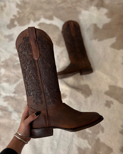 Handmade Vintage Embroidered Boots