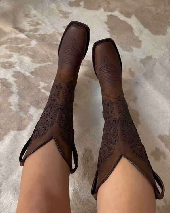 Handmade Vintage Embroidered Boots