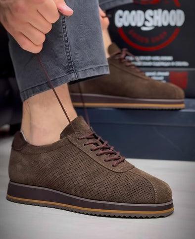 Breathable Suede Casual Shoes