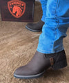 Italian Handmade Cowhide Ankle Boots