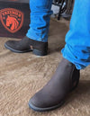 Italian Handmade Cowhide Ankle Boots