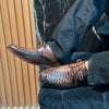 Vintage Python Leather Loafers