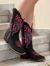 Vintage Embroidered Cowboy Boots