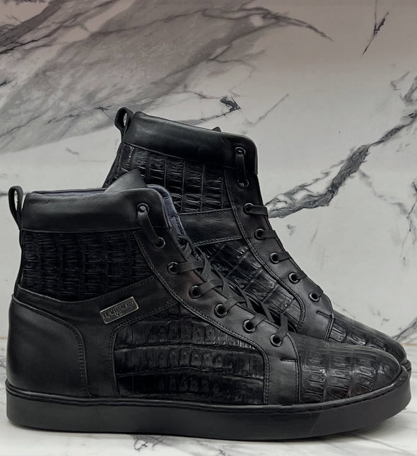 Zeus Crocodile Leather Special Edition Boots