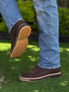 Vintage Embroidered Cowhide Ranch Boots
