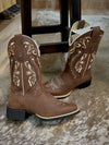 Vintage Handmade Embroidered Cowboy Boots