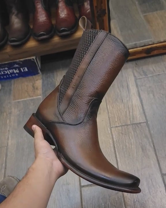 Vintage Cowhide Gala Boots