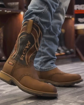 Vintage Scratch-resistant Ranch Boots